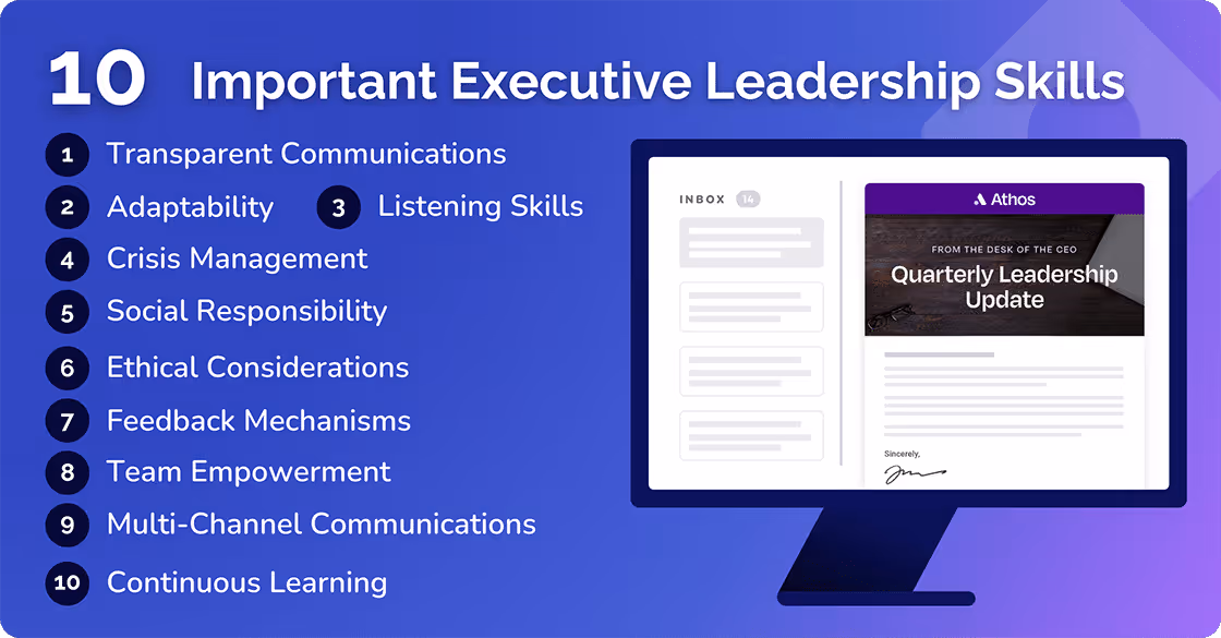 10 Important Executive Leadership Skills