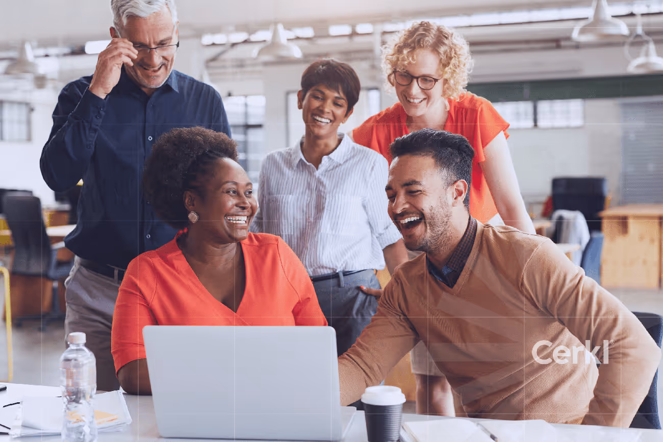 DEI leader presenting diversity initiative to employees