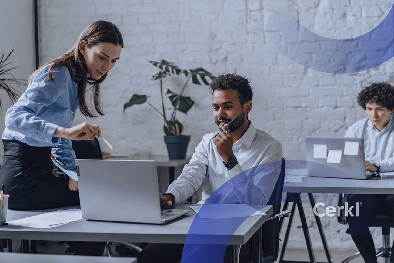 Operations team coordinating communication workflow