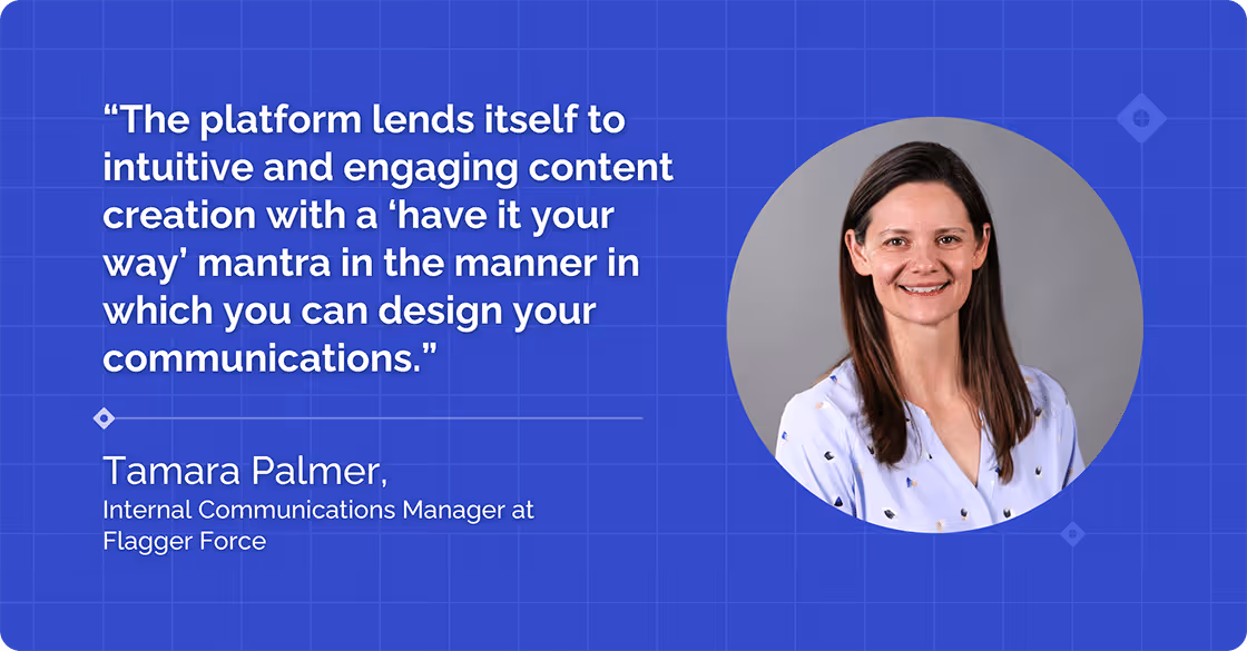 Tamara Palmer, Internal Communications Manager 