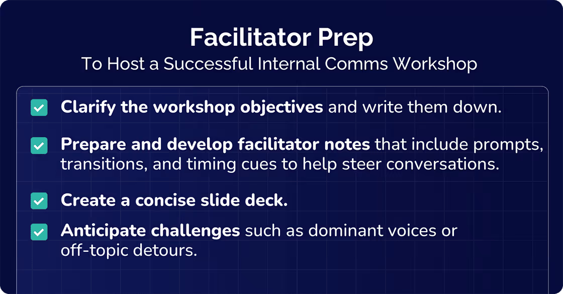 Facilitator Prep