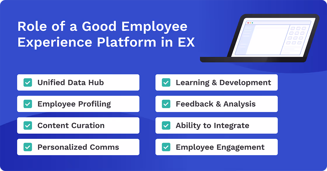 role of a good employee experience platform