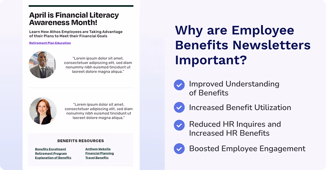 Employee benefits newsletter