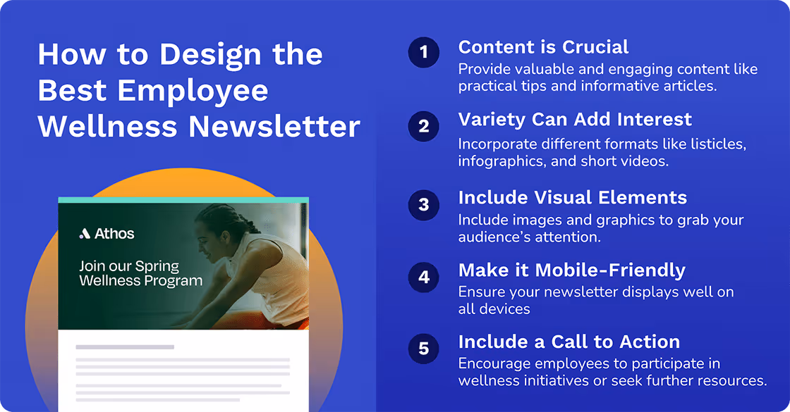 How to Design the Best Employee Wellness Newsletter