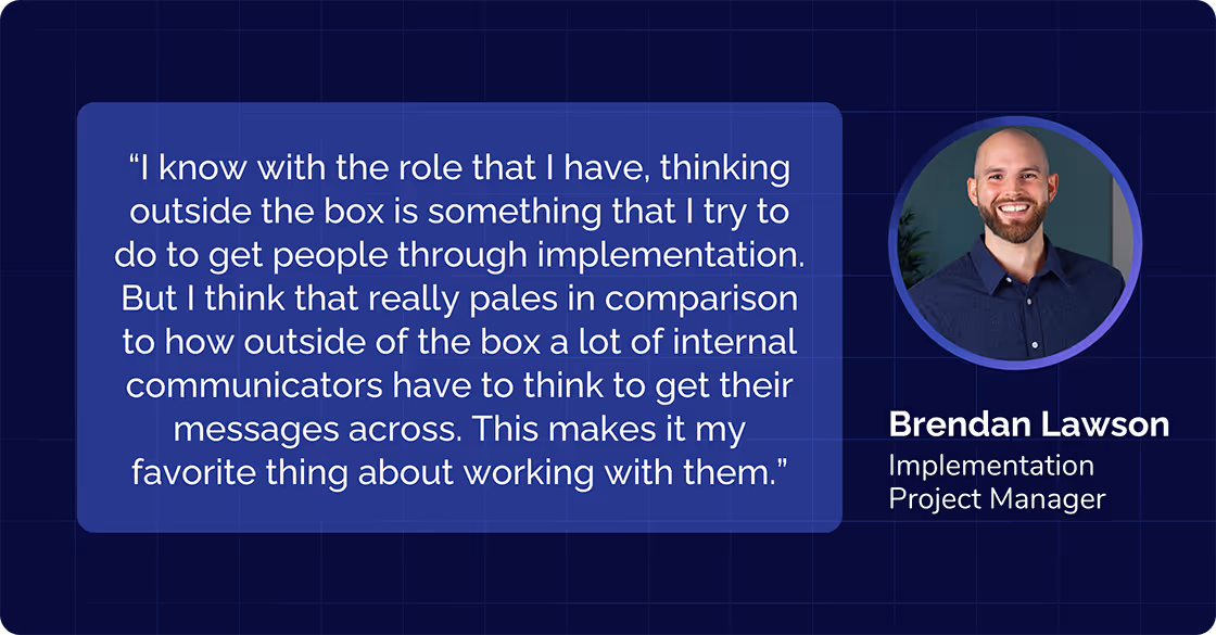 Brendan Lawson, Implementation Project Manager