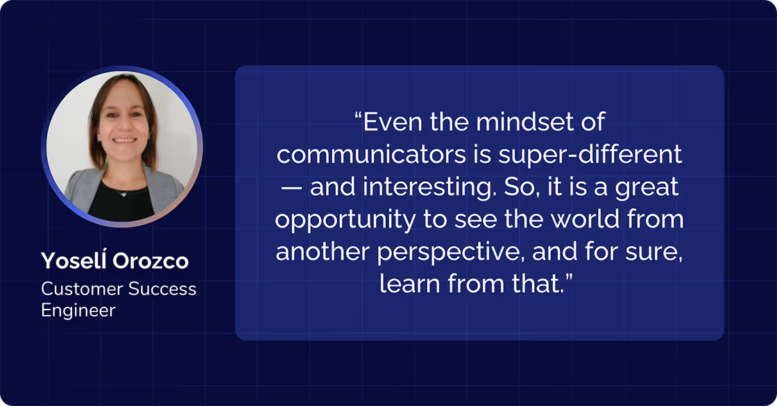 Yoseli Orozco, Customer Success Engineer