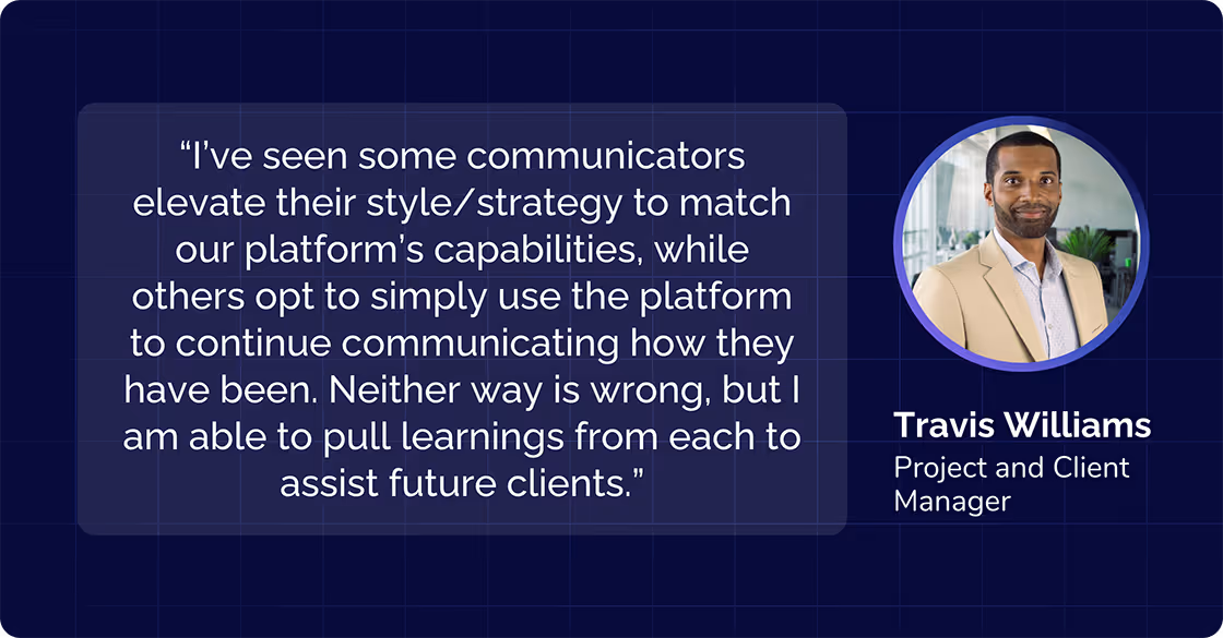 Travis Williams, Implementation Project Manager