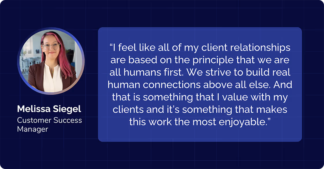 Melissa Siegel, Customer Success Manager