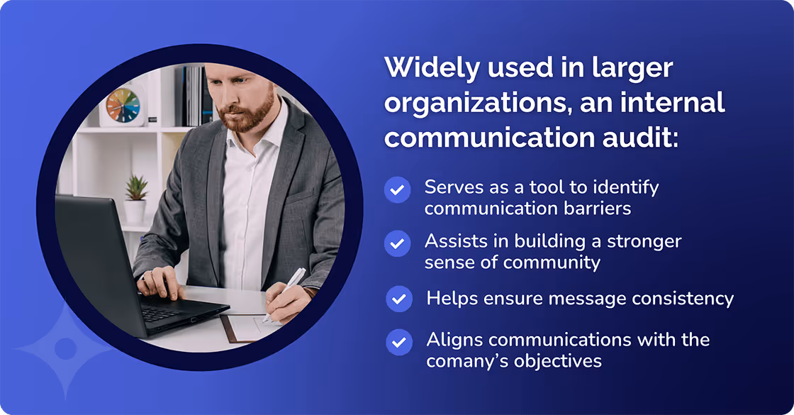 internal communications audit benefits