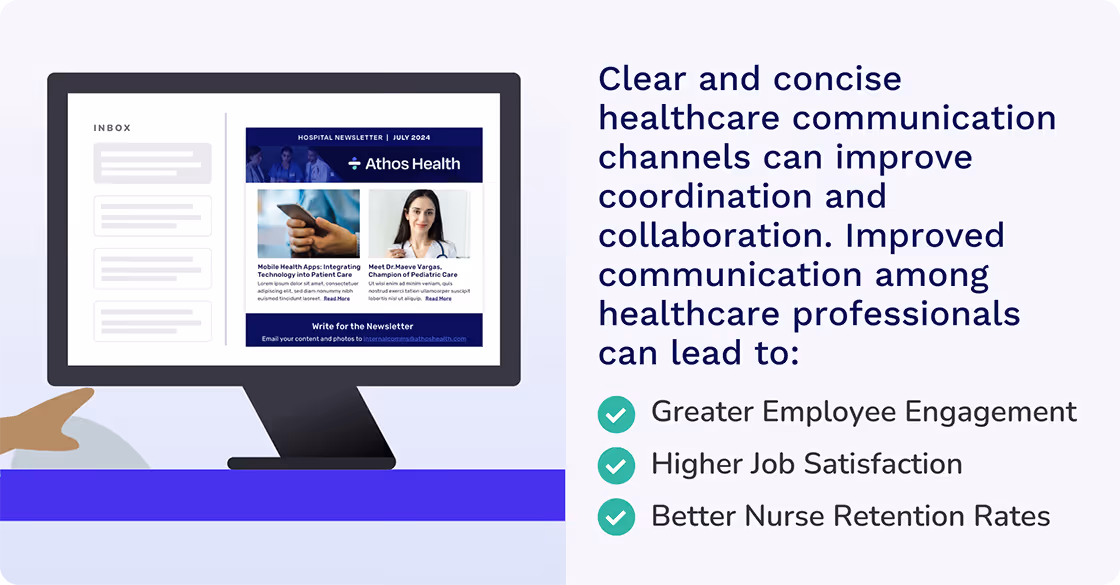 communication improves employee retention in healthcare