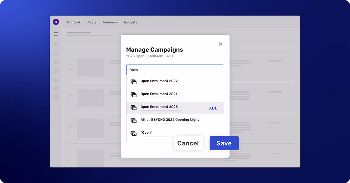 managing internal communication campaigns