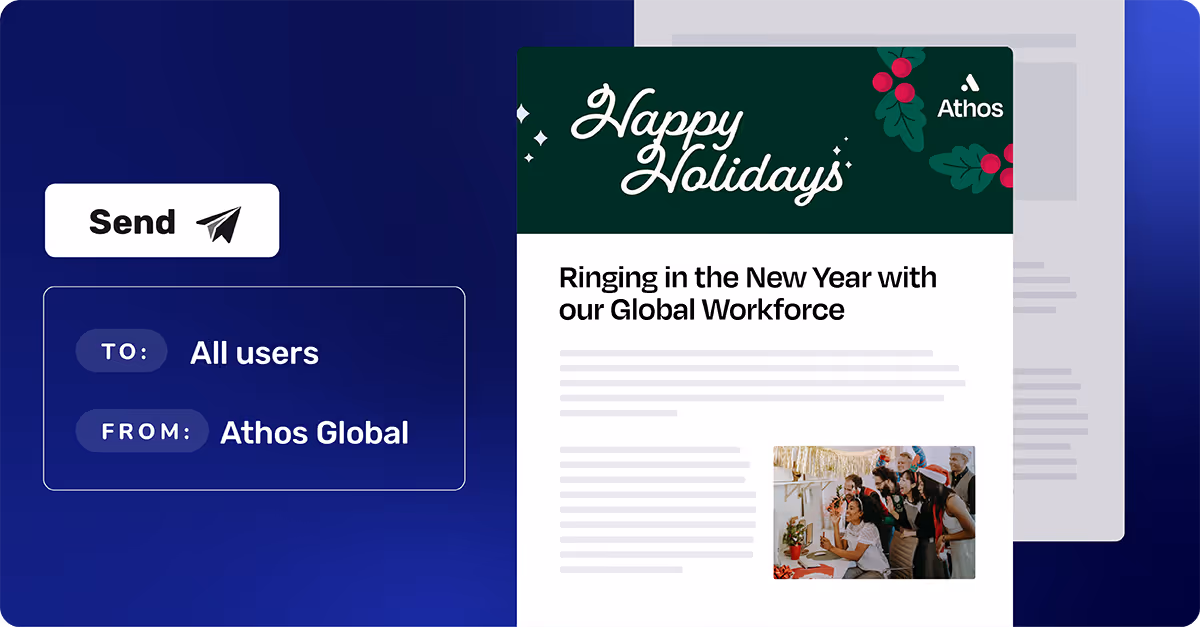 holiday message to employees