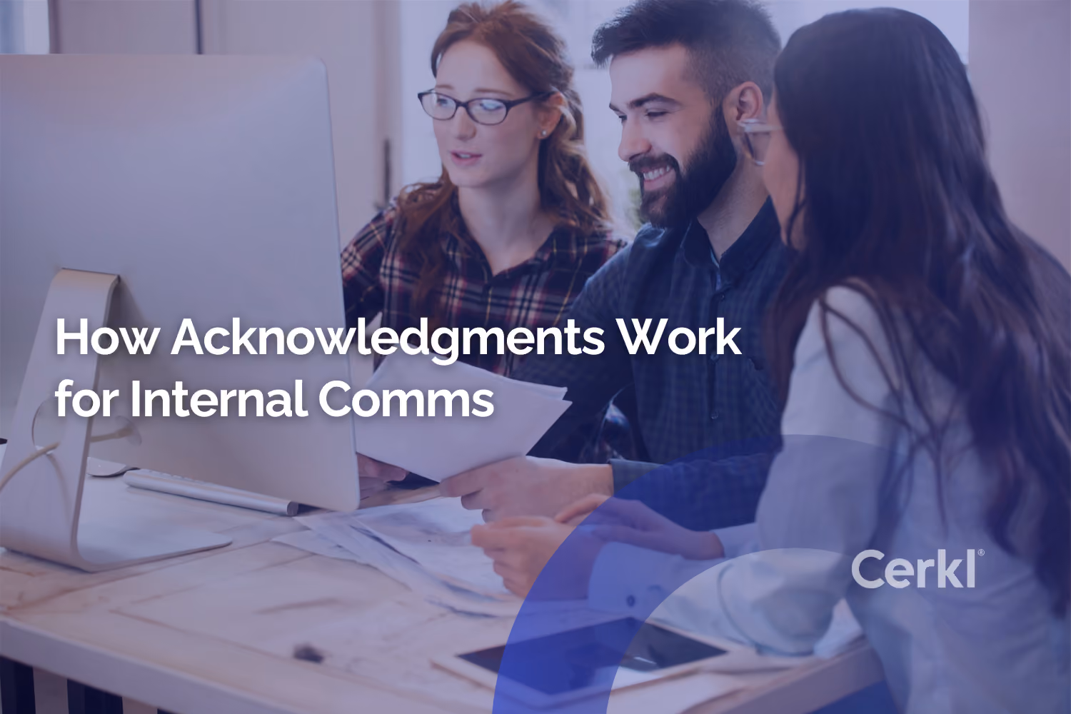 Acknowledgments Work for Internal Comms