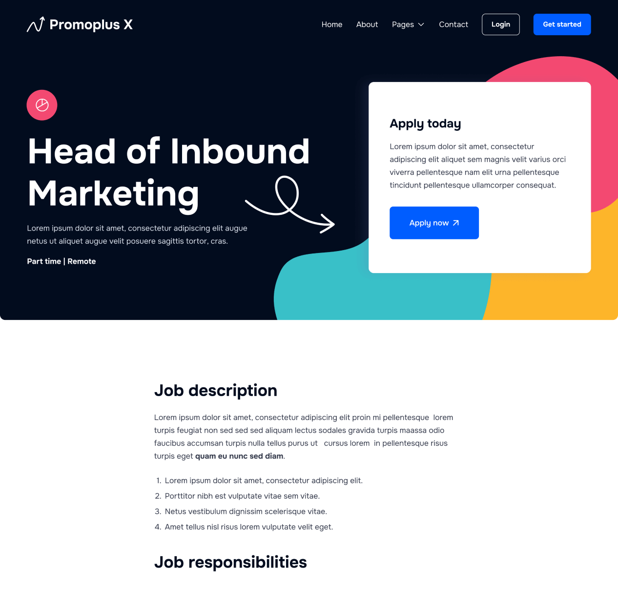 Careers Single - Promoplus X Webflow Template