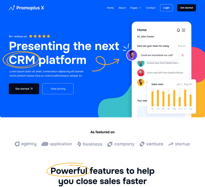 Home Page - Promoplus X Webflow Tempalte