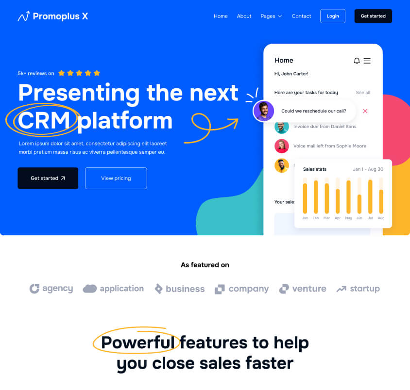 Home Page - Promoplus X Webflow Tempalte