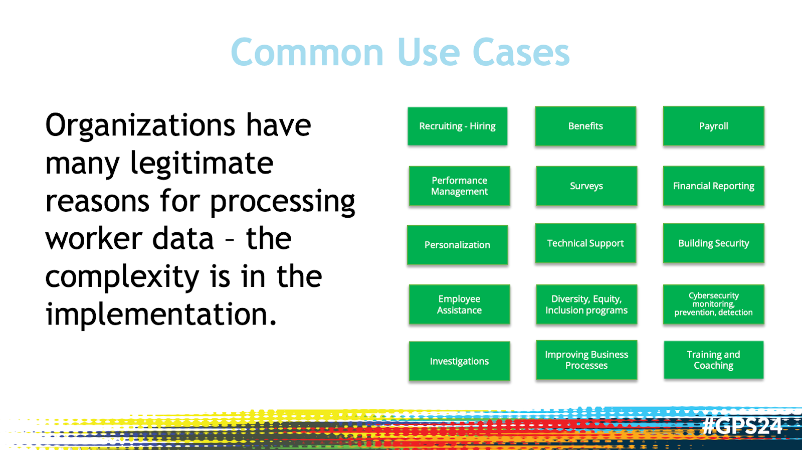 Slide from HR Data Panel