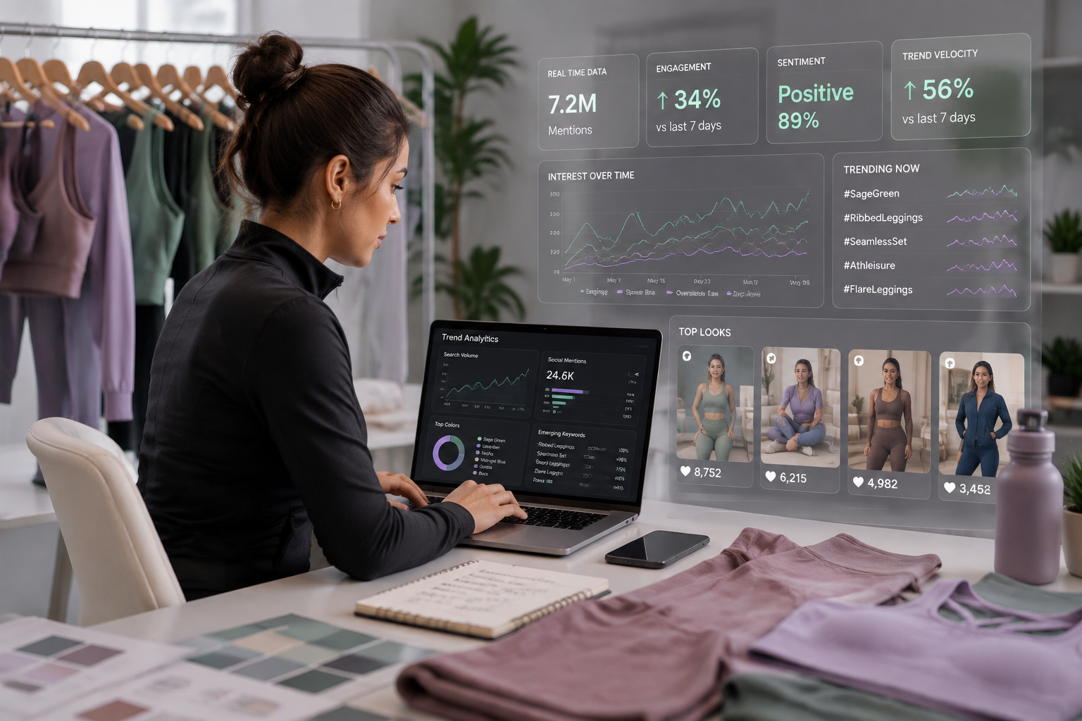 How Trendalytics Tracks Activewear Trends in Real Time