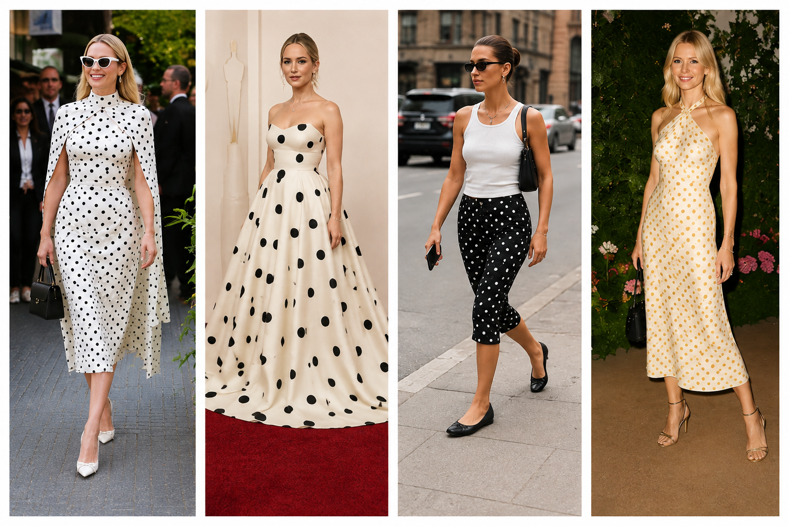 Celebrity Polka Dot Moments Worth Copying