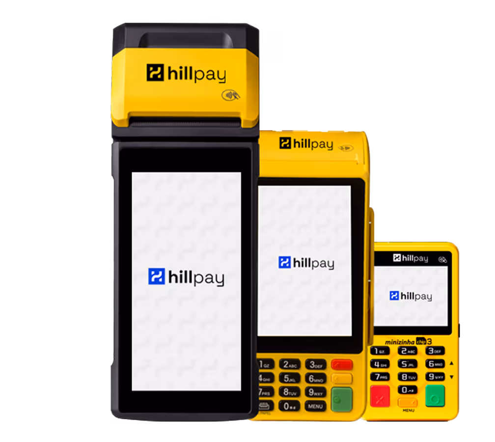 máquinas de cartão hillpay