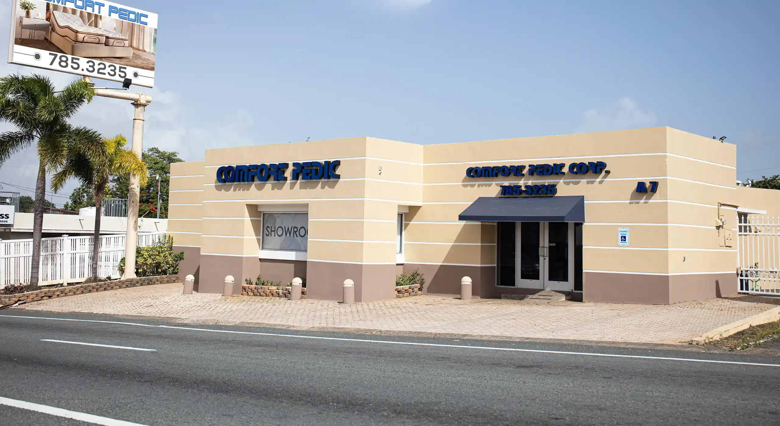 Edificio de Comfort Pedic en Puerto Rico