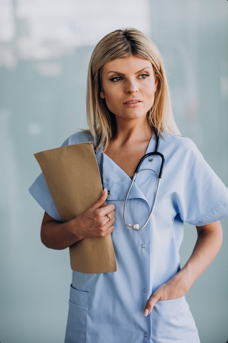 [team] image of team member (for a medical clinic)