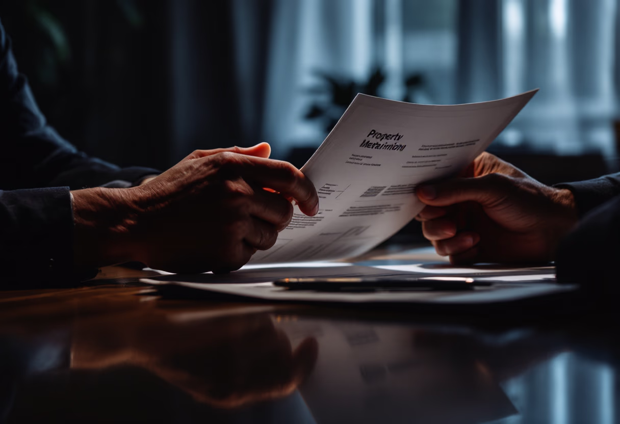 image of direct conversation between client and agent for a property management company