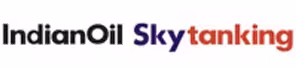 Text logo reading 'IndianOil Sky tanking' with 'IndianOil' in black, 'Sky' in blue, and 'tanking' in red.