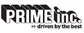 PRIME inc. logo with tagline 'so driven by the best'.