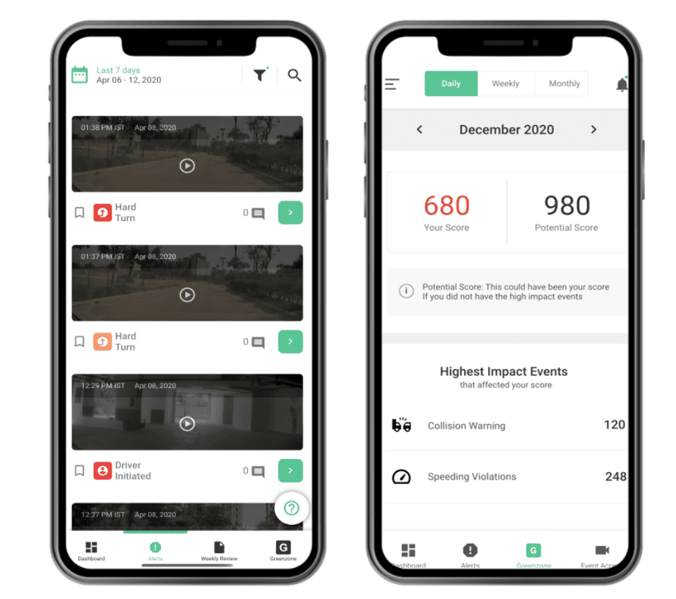 Aplicación móvil Driver•i