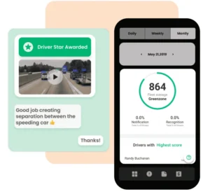 GreenZone Score showing positive recognition