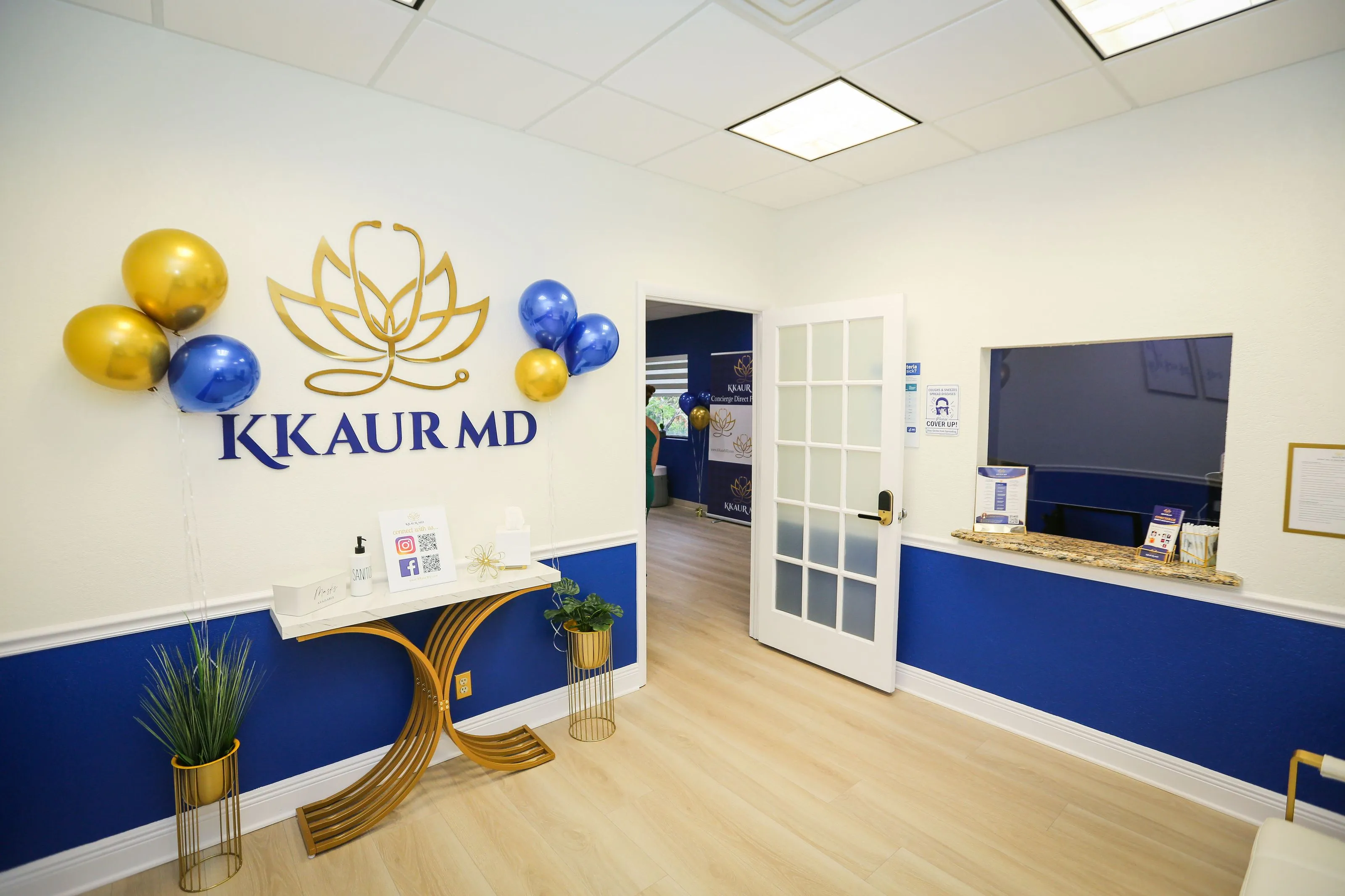The inside of KKaur MD