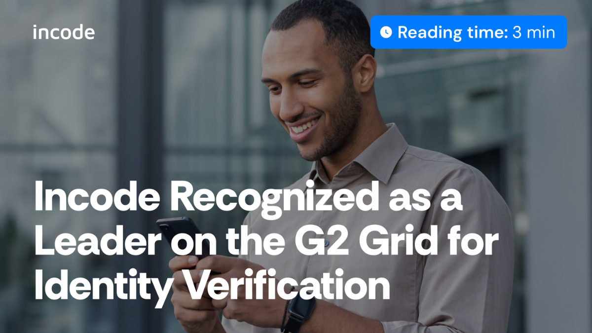Incode: Líder de G2 Grid en Verificación de Identidad