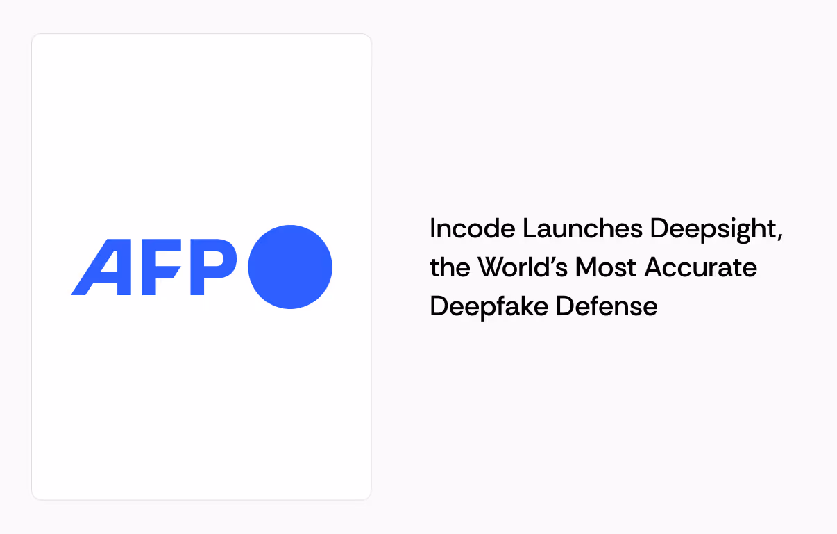 Incode Launches Deepsight, the World’s Most Accurate Deepfake Defense|Captura de Pantalla 2025-12-05 a la(s) 13.51.01