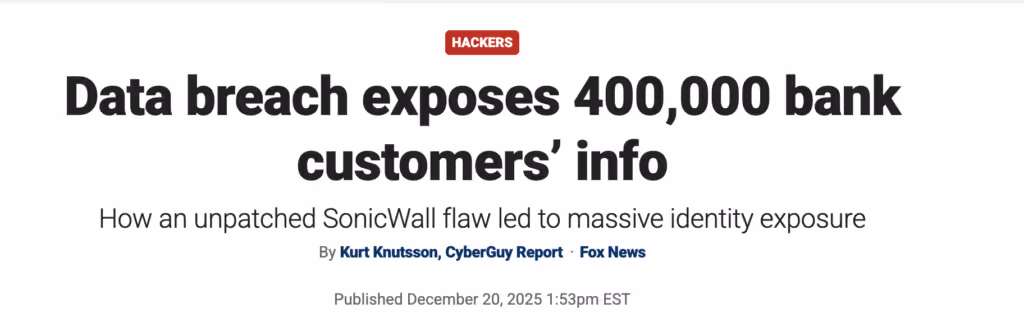 Fox News Article screenshot