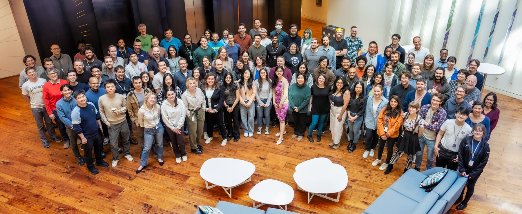 A photo of the entire Neural Dynamics team.