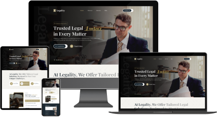 Landing Page Responsive device Image