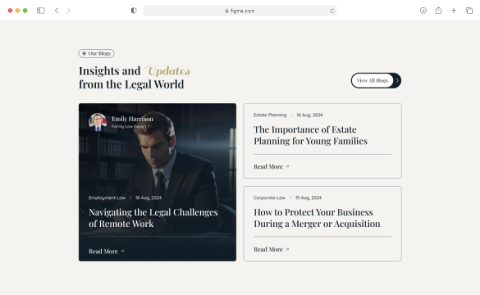 Landing Page Template Usability Image