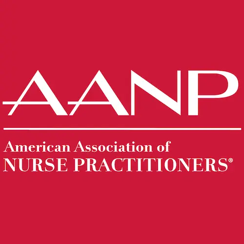 American Association of Nurse Practitioners logo.