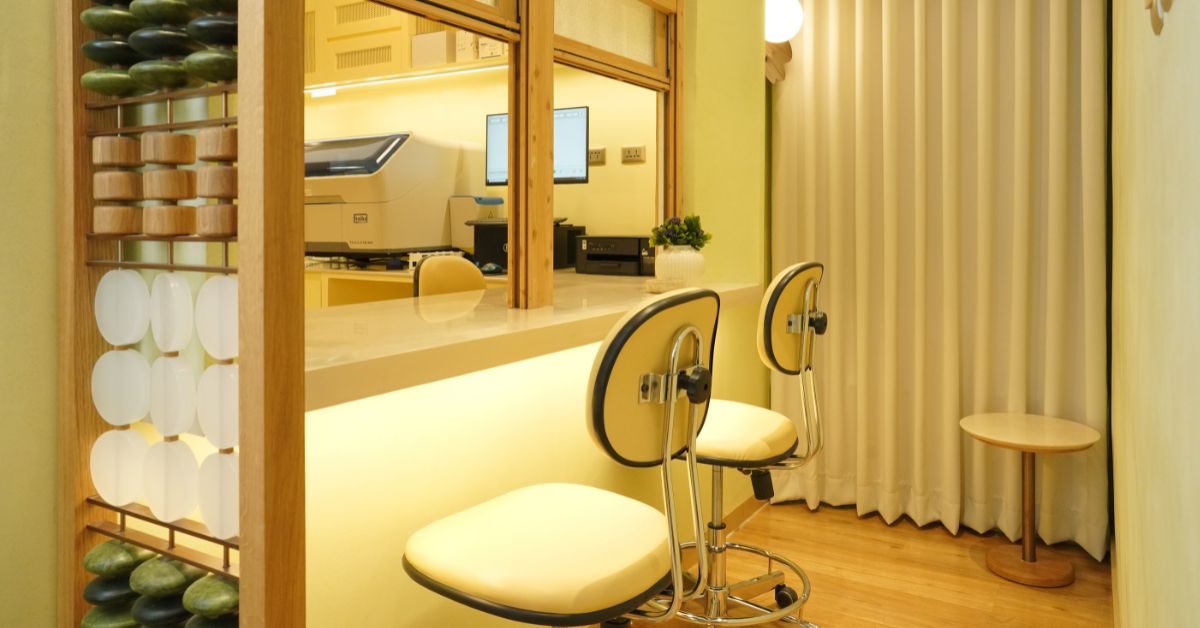 GenPrime Fertility Manila reception area for first-time patients