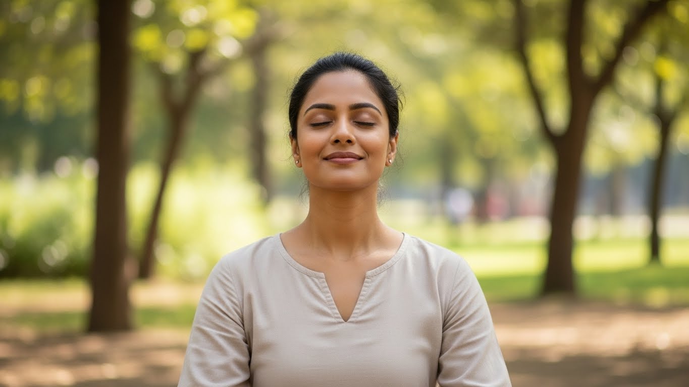 [background image] image of a serene landscape (for a ai healthcare company)