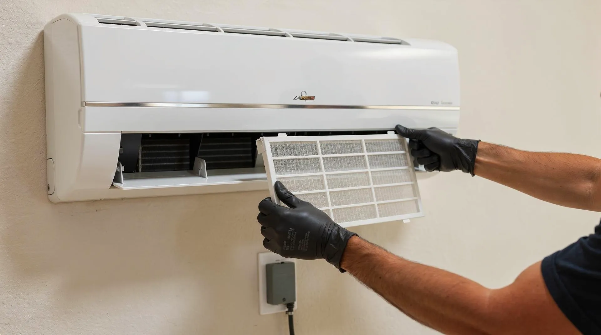 Air filters on ductless mini-splits should be cleaned every four to six weeks to ensure