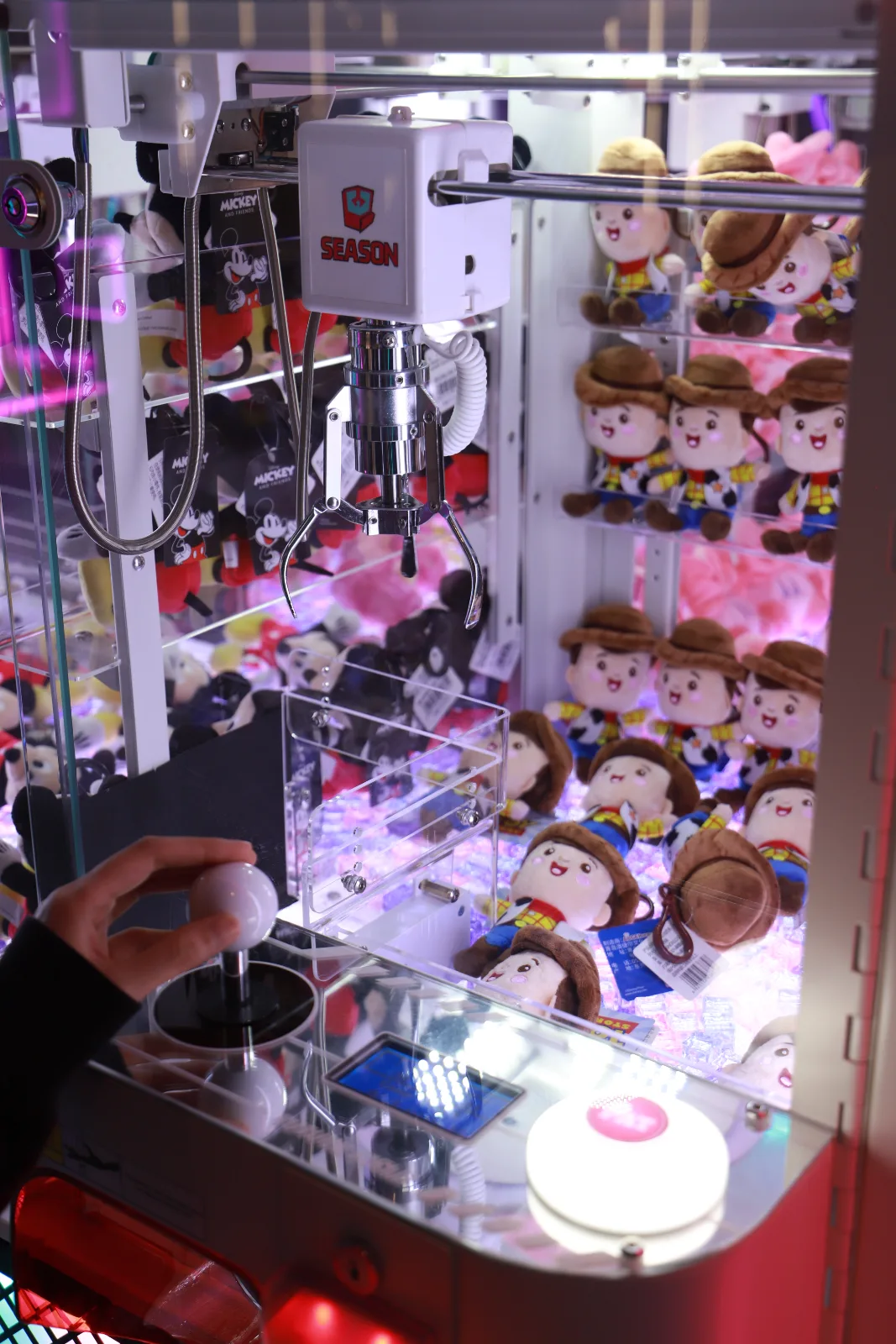Kids playing arcade games at KOKO Amusement during school holidays