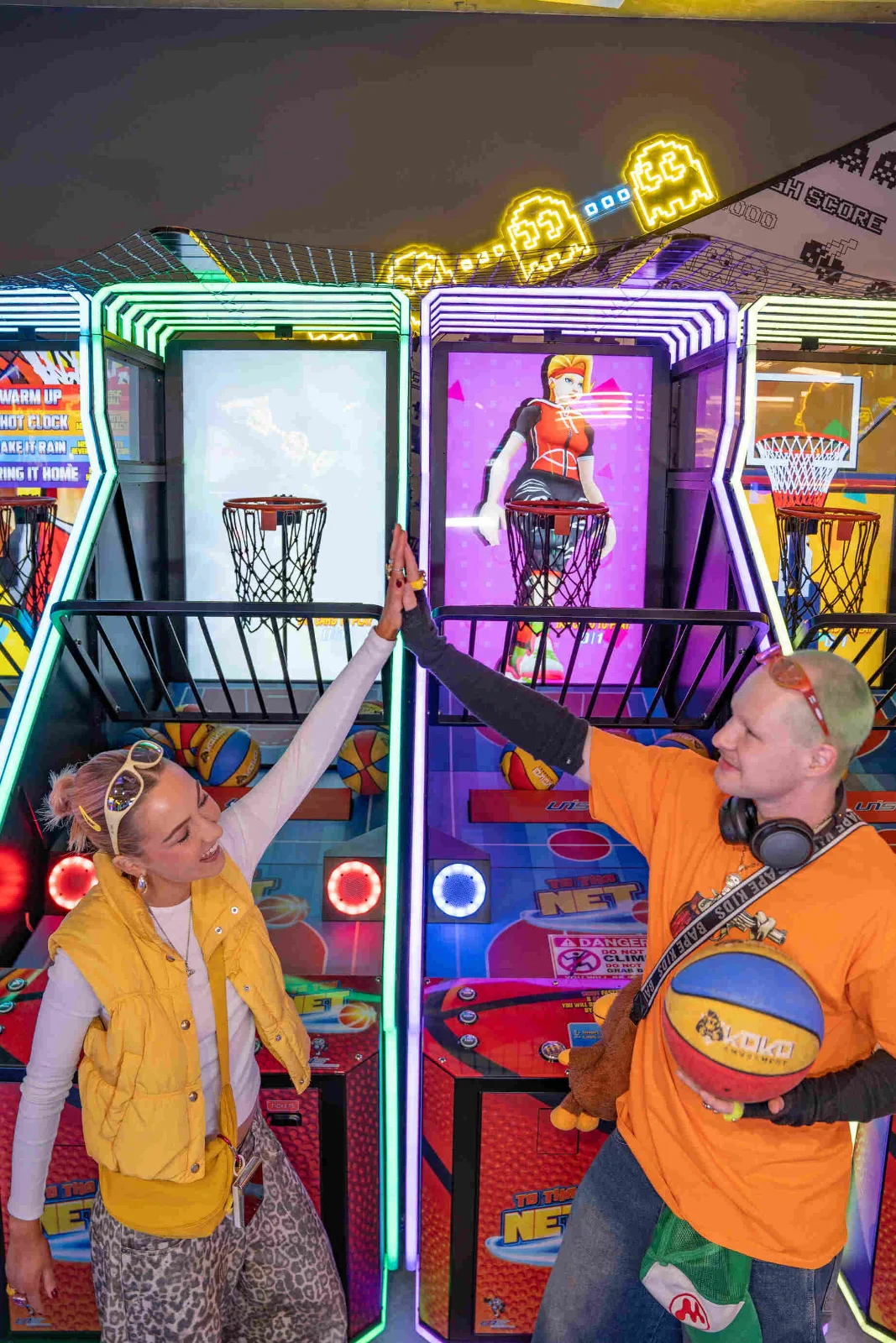 Claw machines and prize games at KOKO Amusement