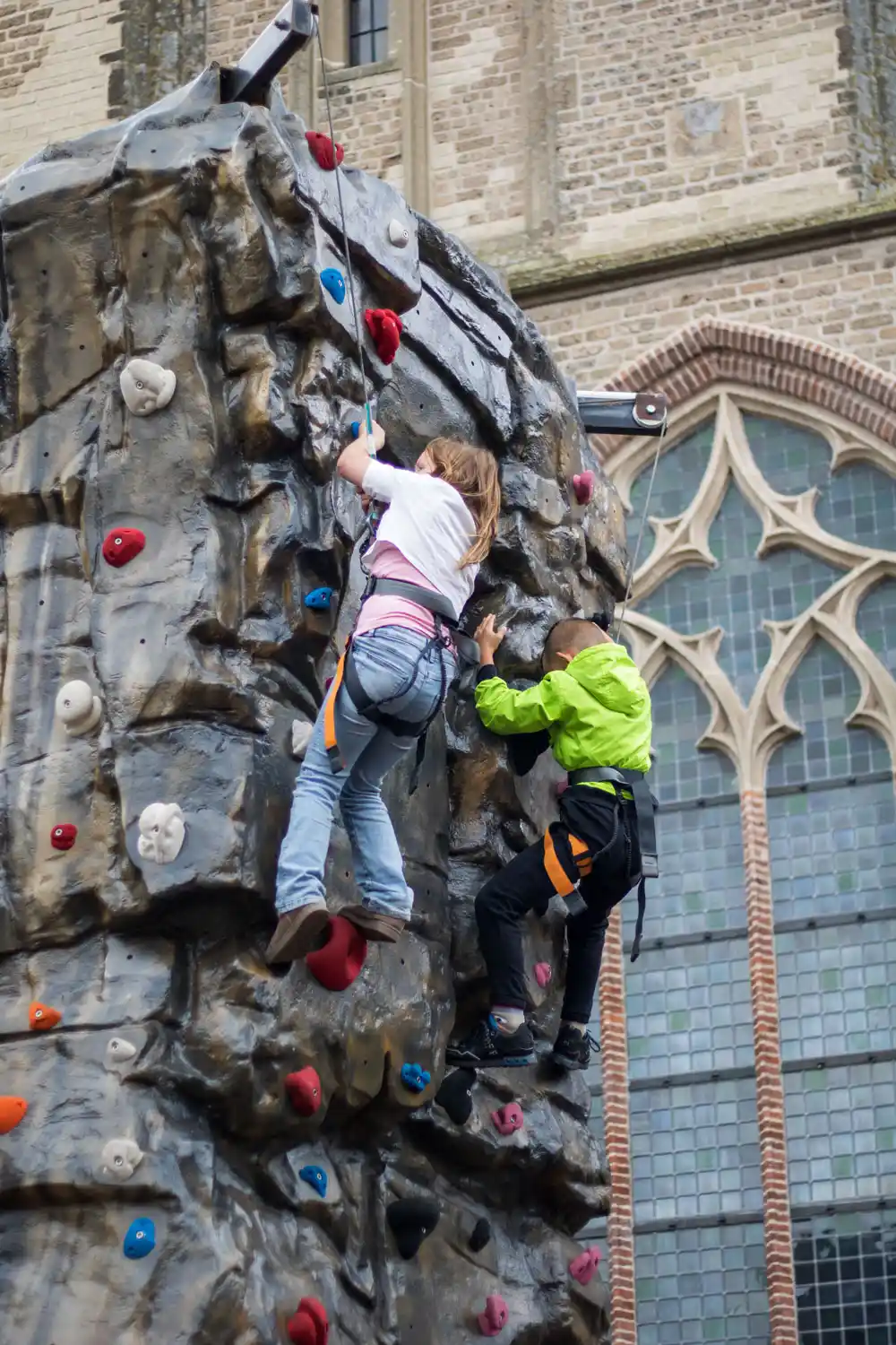 Mobiele klimwand huren