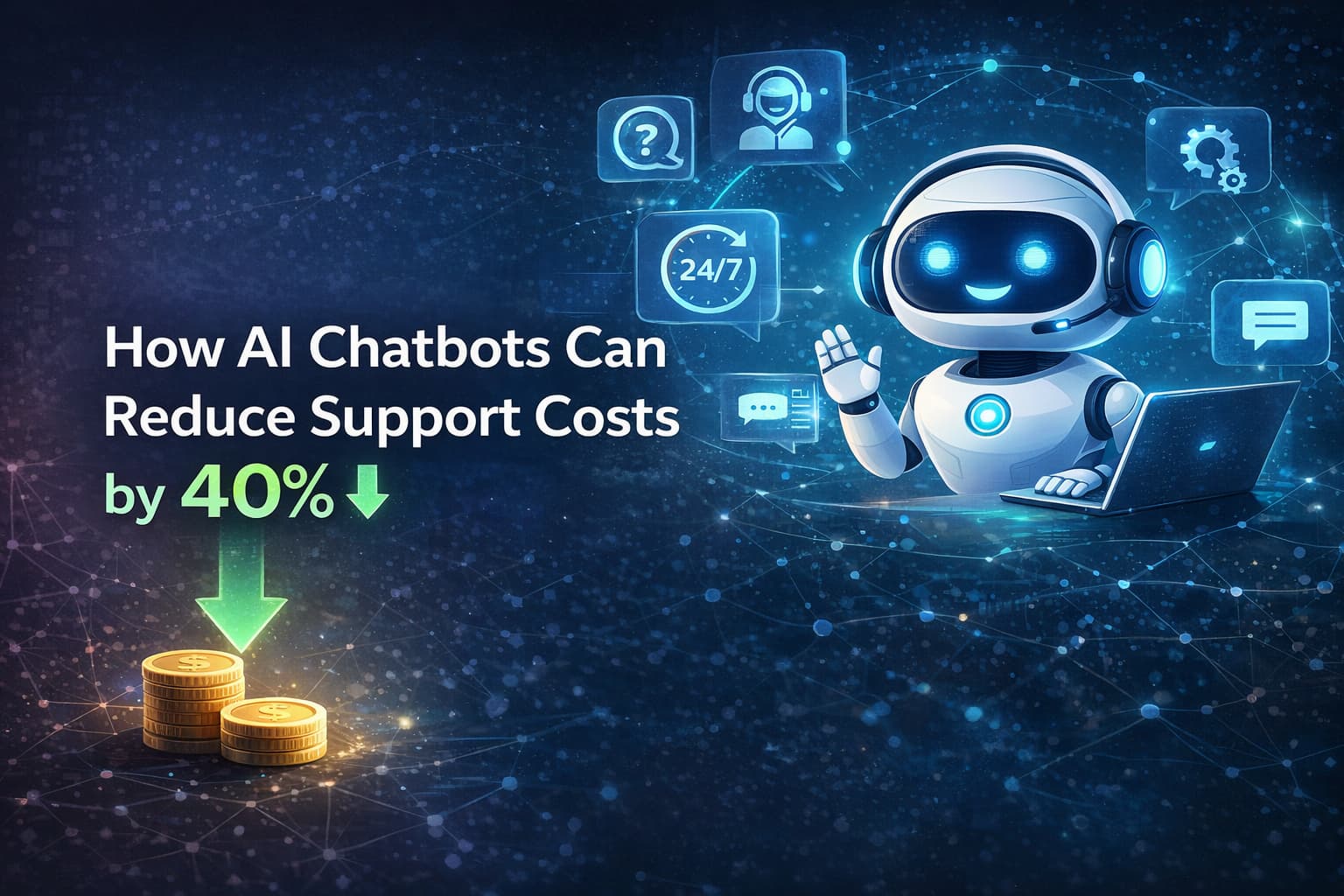 How AI Chatbots Can Reduce Support Costs by 40%