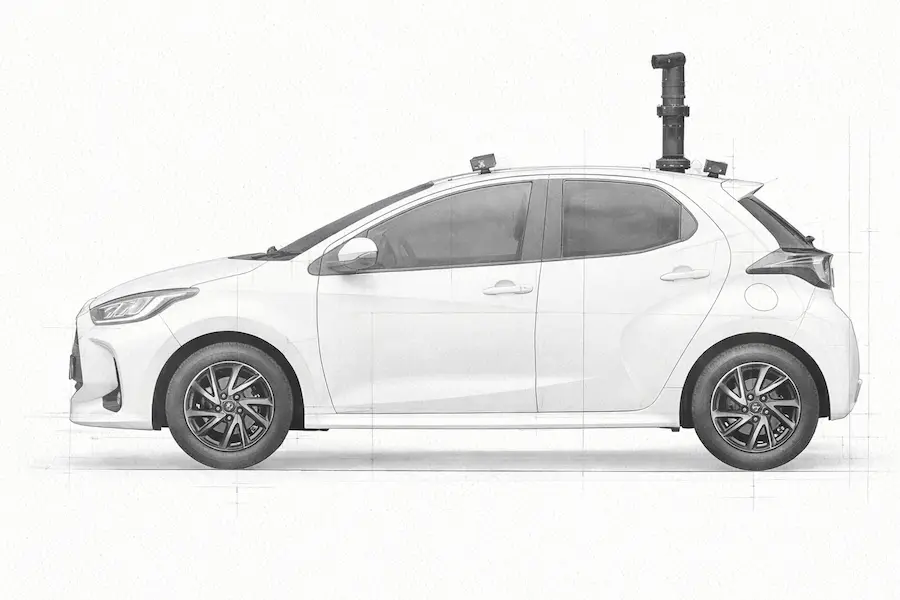 TES mobile traffic and parking enforcement vehicle