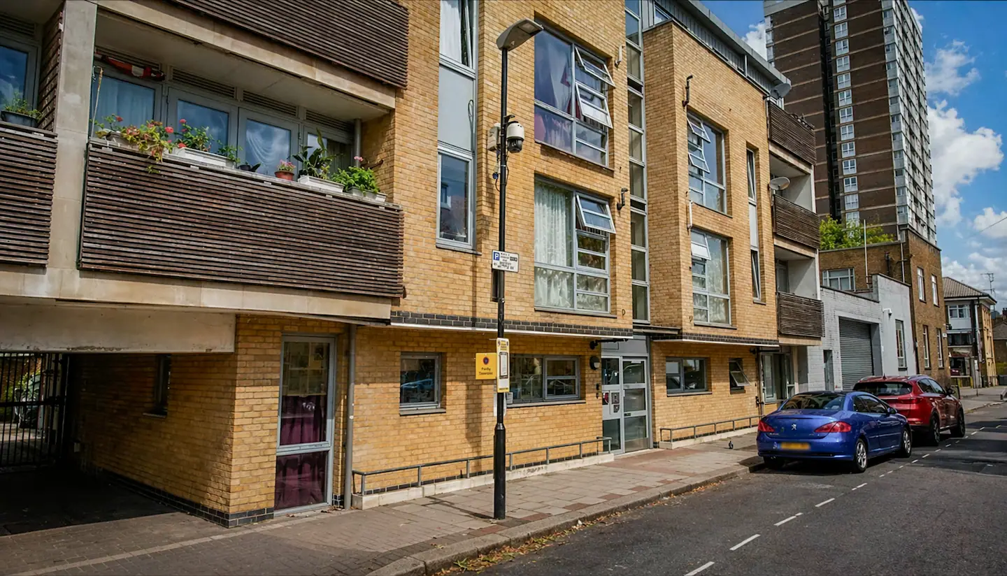 Street in Newham monitored by TES ANPR enforcement cameras