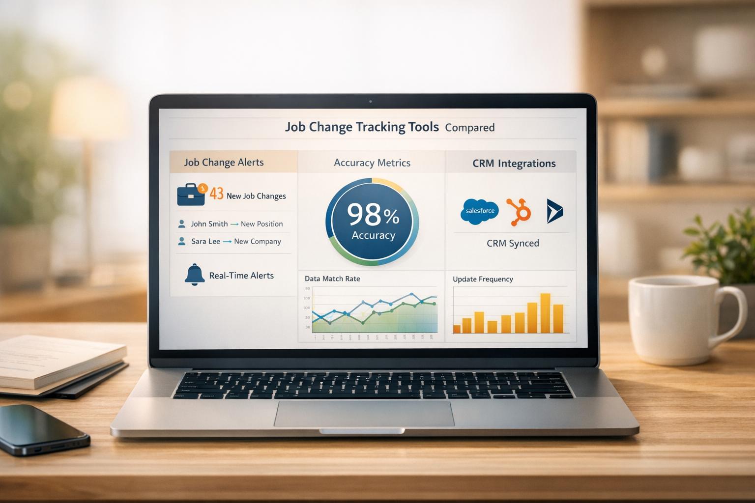 Job Change Tracking Tools Compared: Pricing, Accuracy, and CRM Support (2026)