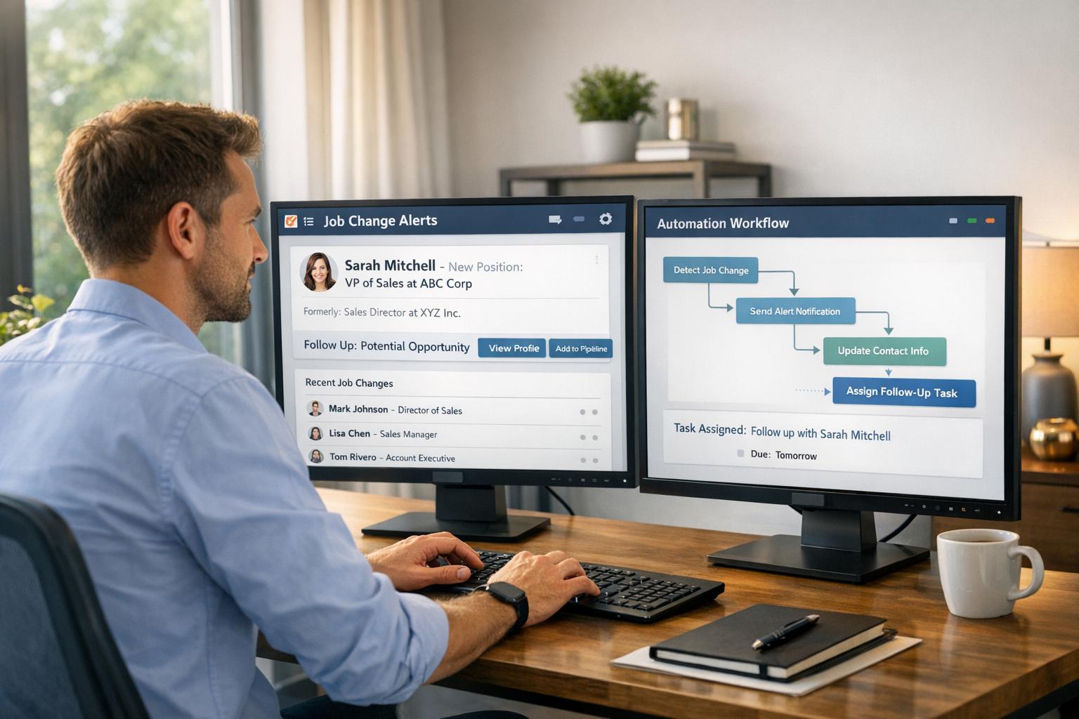 Job Change Alerts: Complete Guide for Sales Teams